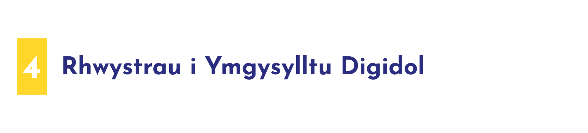 Rhwystrau i Ymgysylltu Digidol