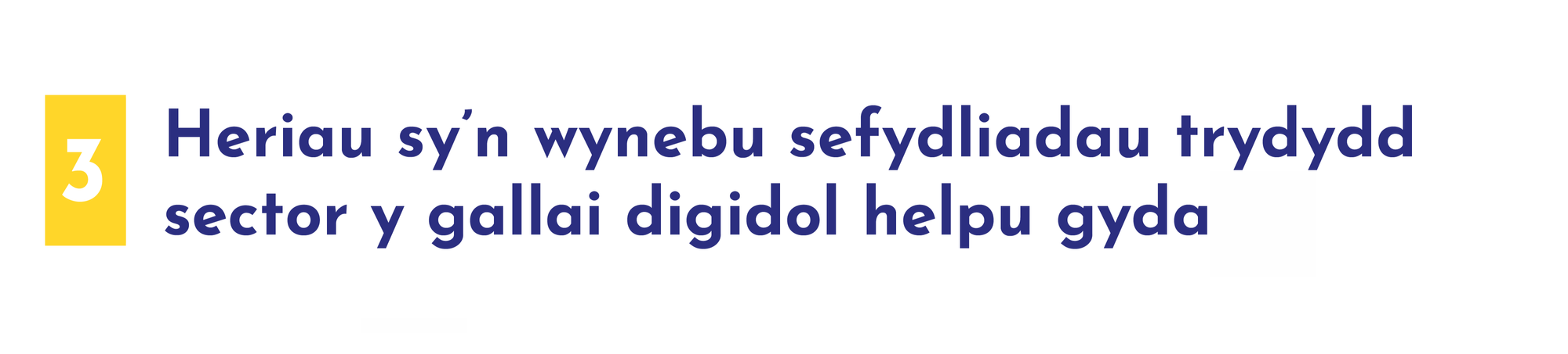 Heriau sy’n wynebu sefydliadau trydydd sector y gallai digidol helpu gyda